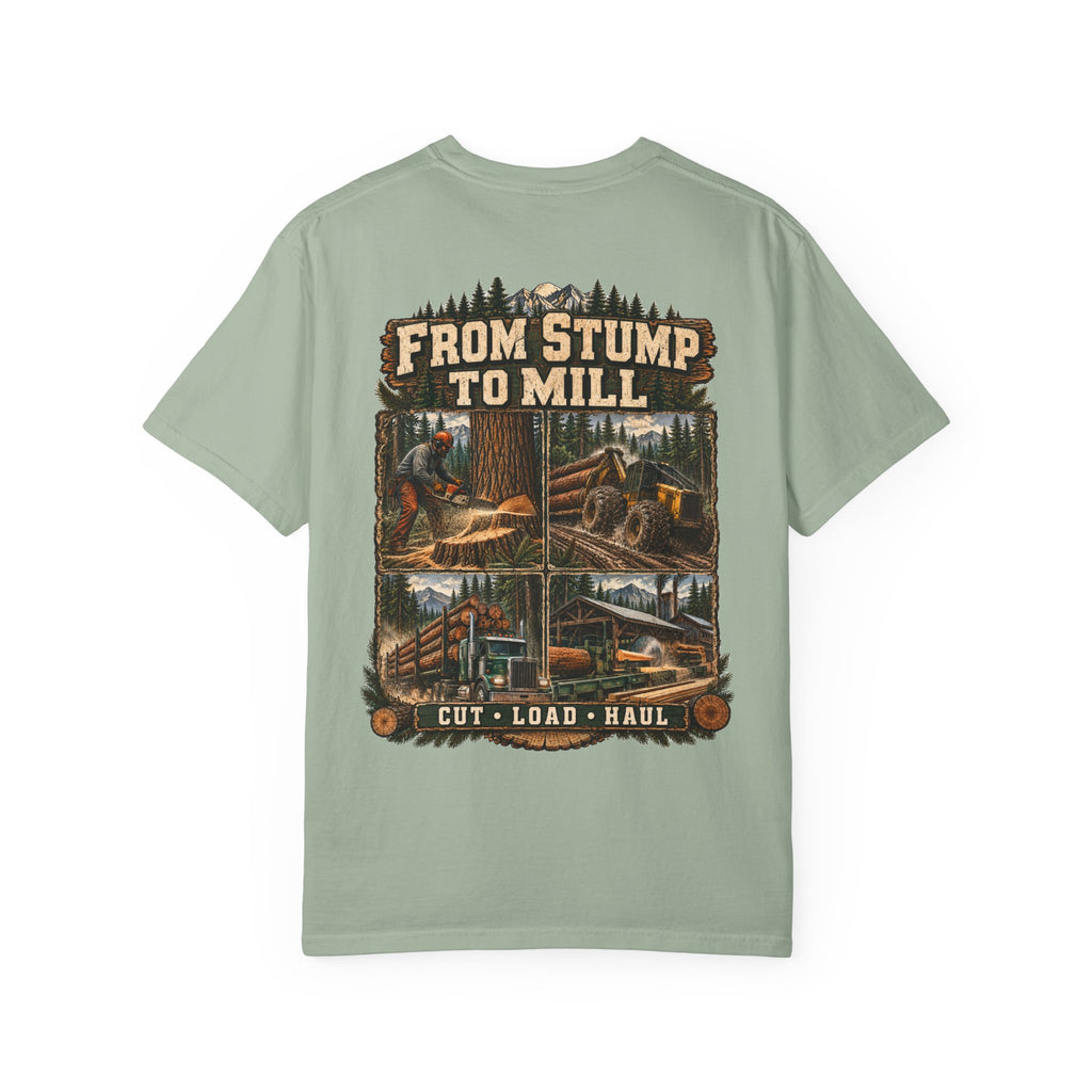From Stump to Mill Tee