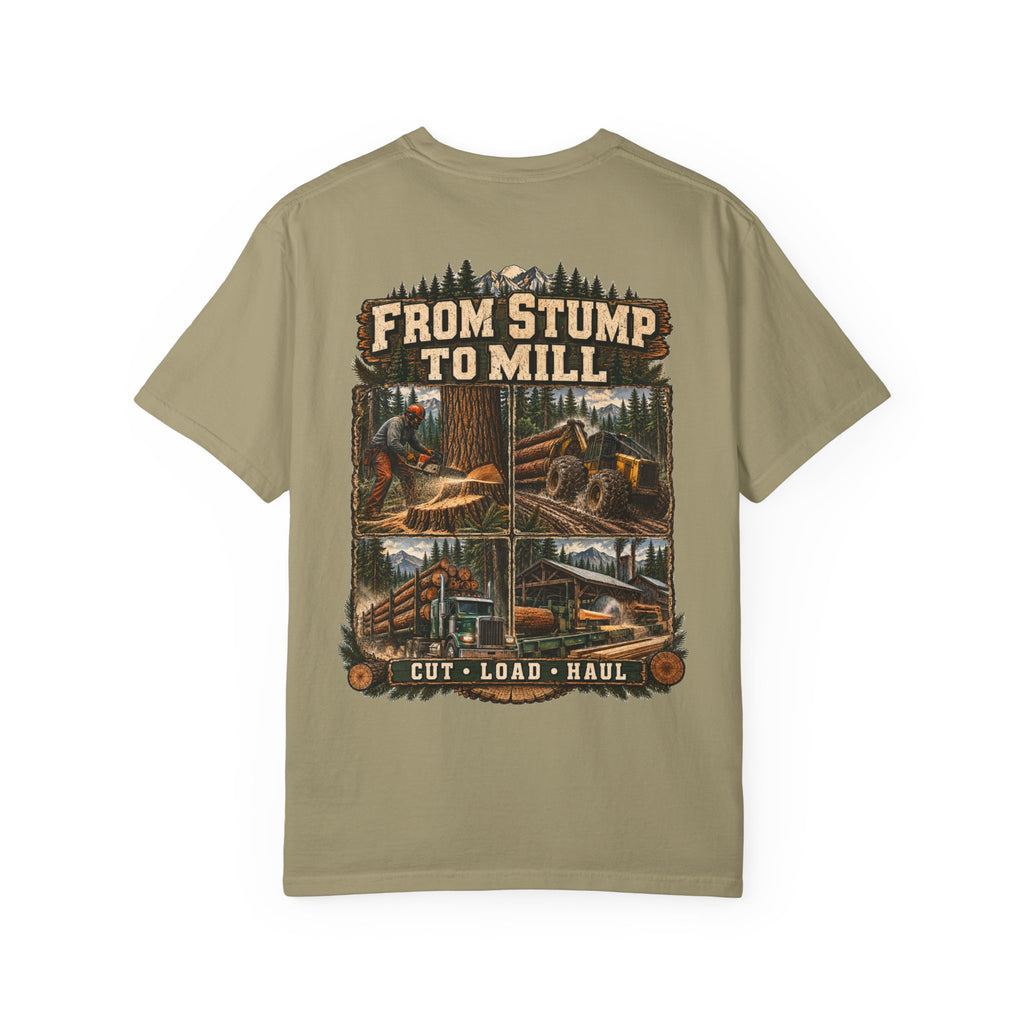 From Stump to Mill Tee