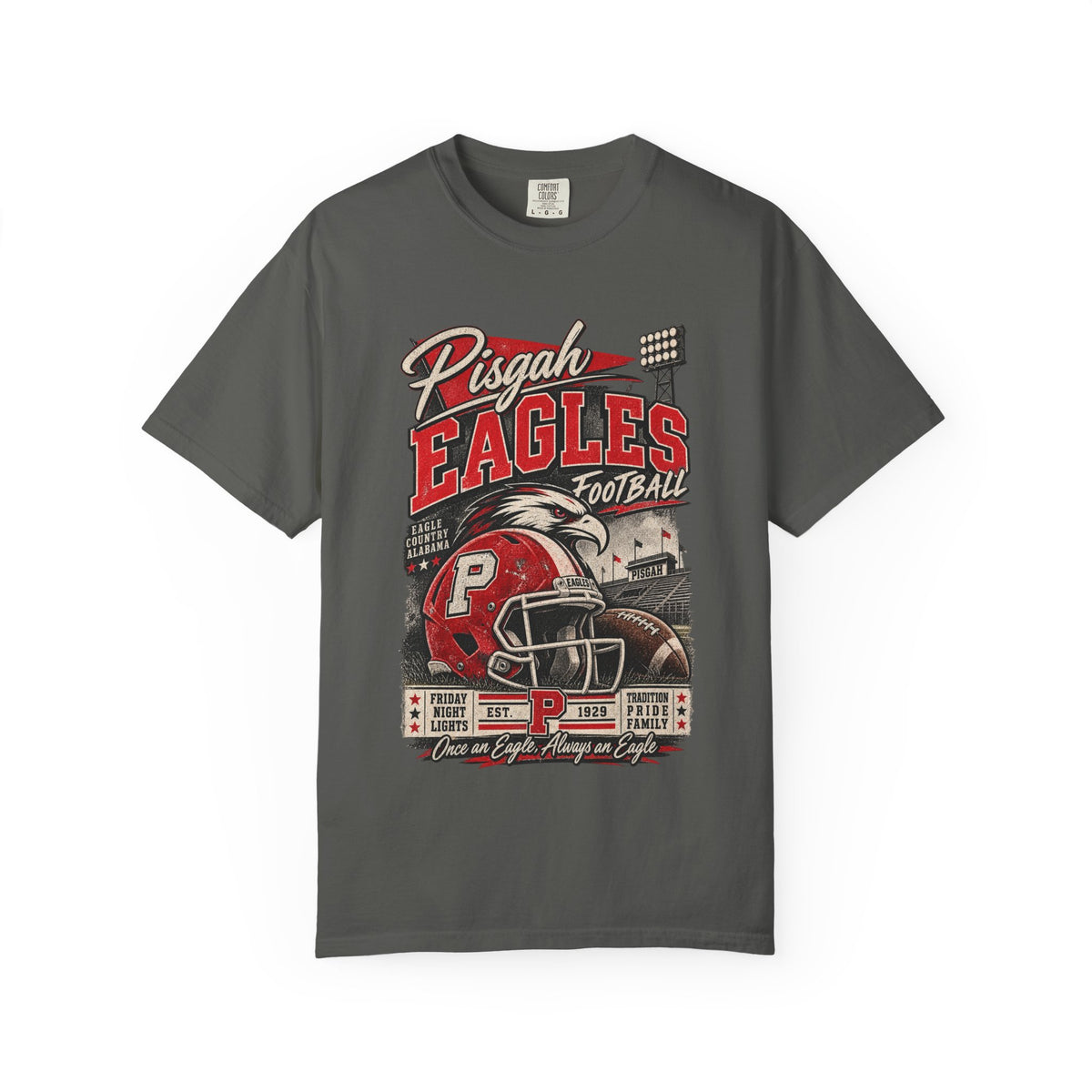 Pisgah Eagles Friday Night Heritage Football Tee