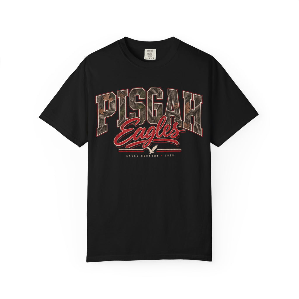 Pisgah Eagles Camo Country Graphic Tee