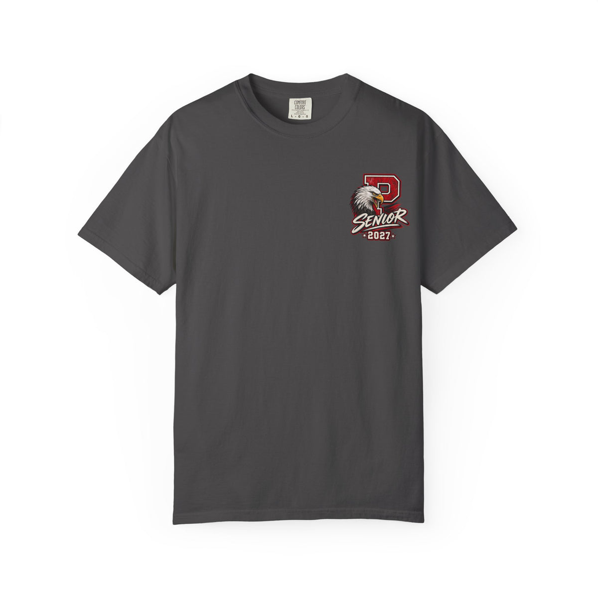 Pisgah Eagles Senior 2027 Camo Graphic Tee