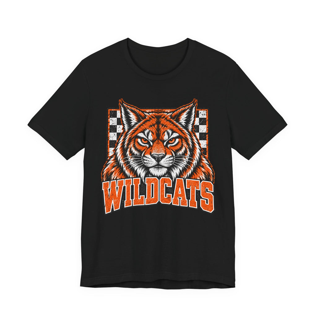 Henagar Wildcats Vintage Mascot Graphic Tee