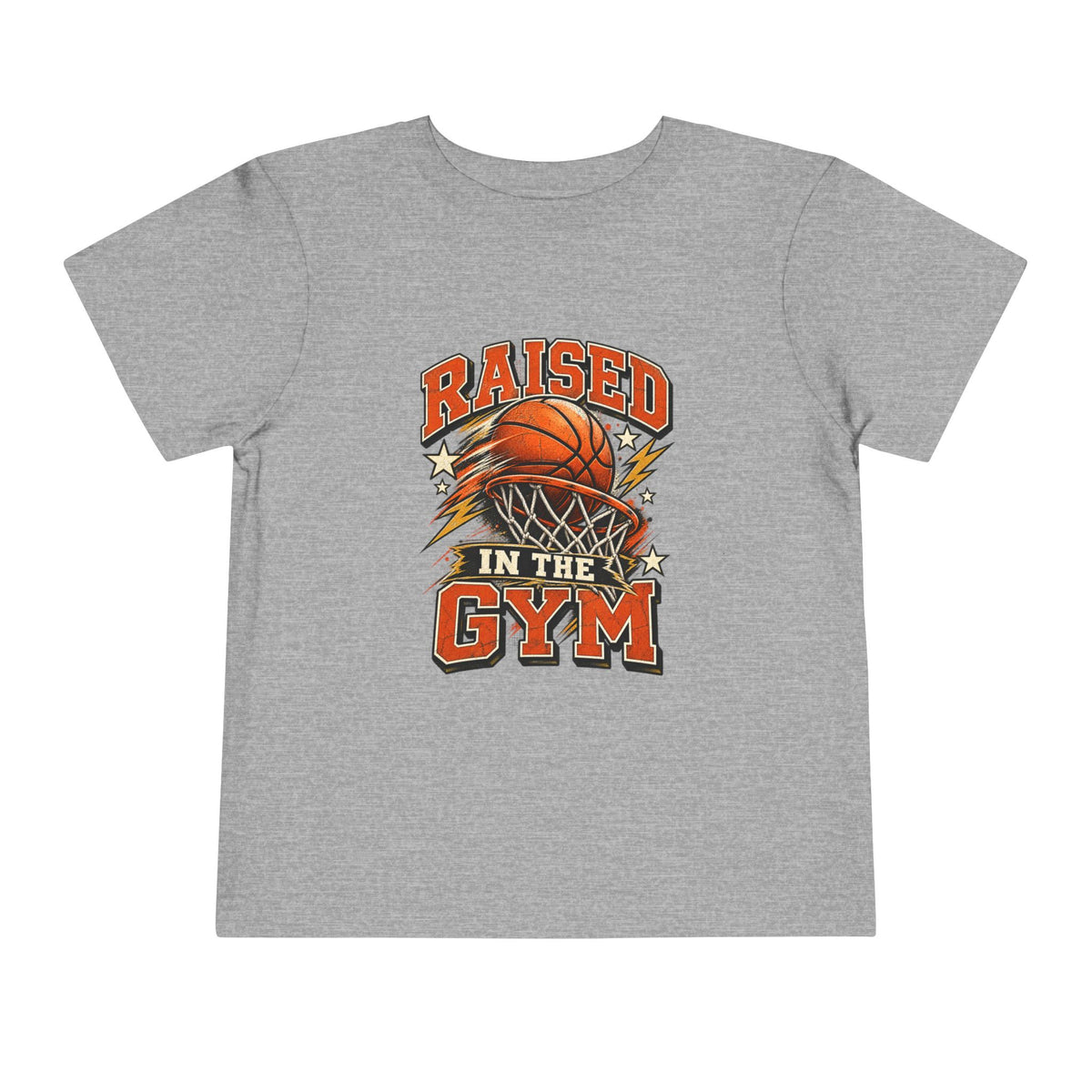 Raised in the Gym Toddler Basketball Tee