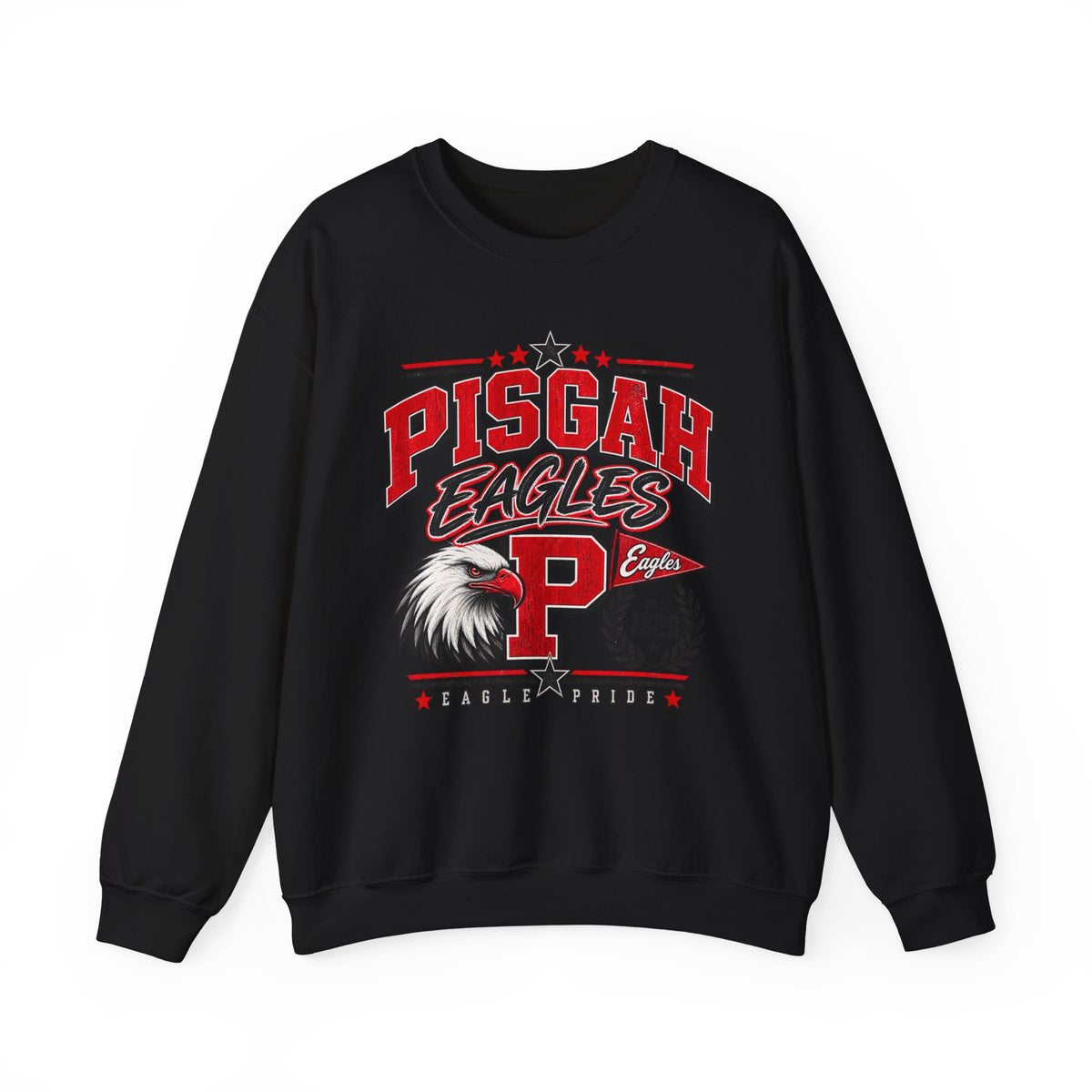 Pisgah Eagles Retro Varsity Crewneck