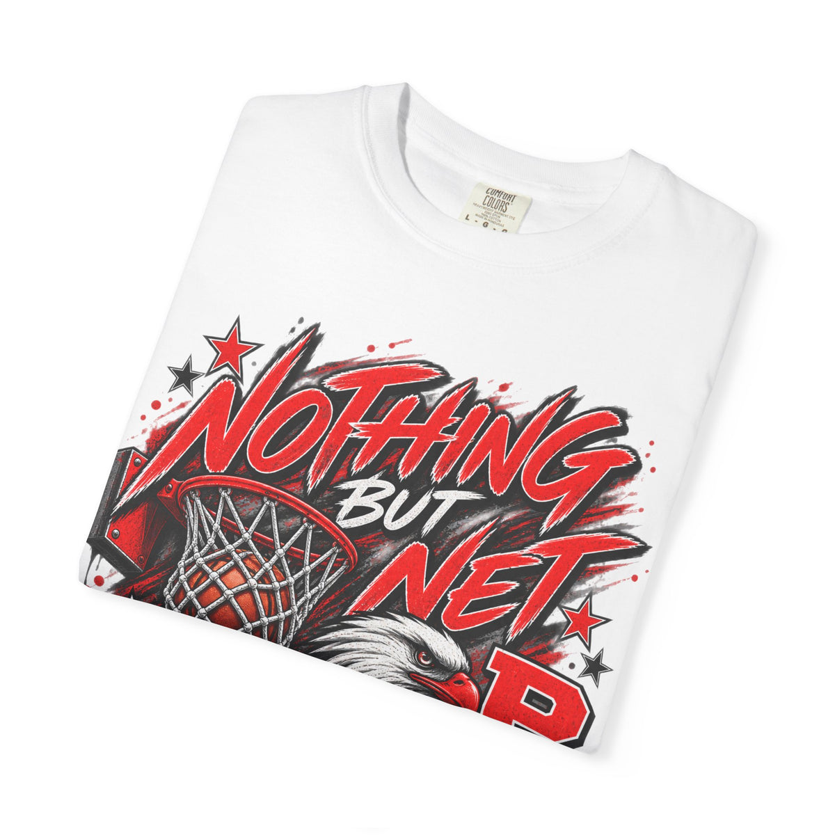 Pisgah Eagles Nothing But Net Basketball Graphic Tee