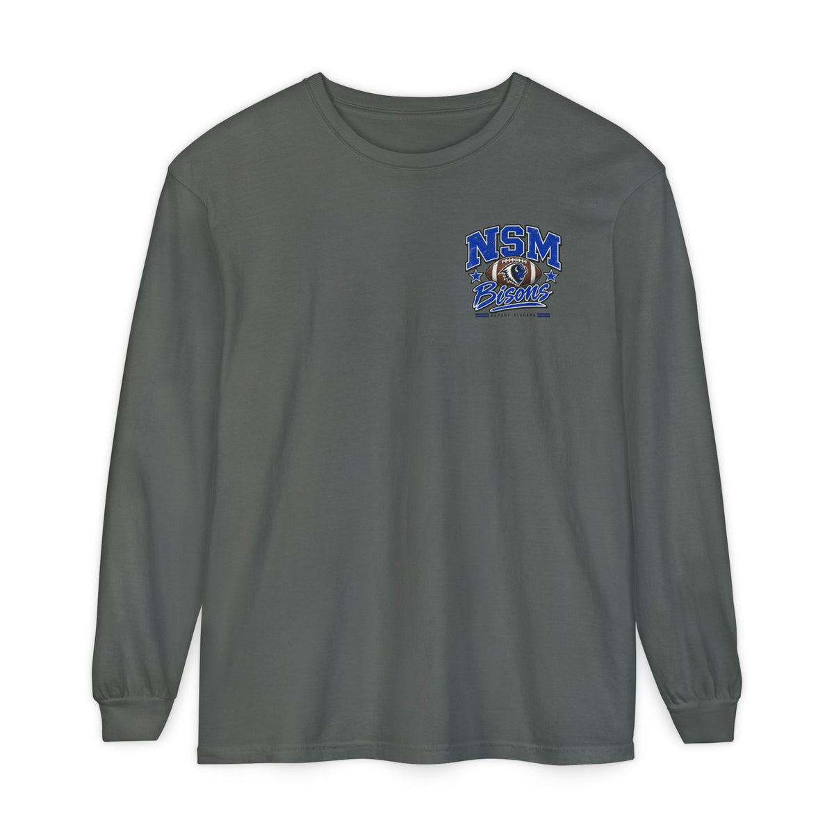 Friday Nights in Bison Country Comfort Colors Long Sleeve