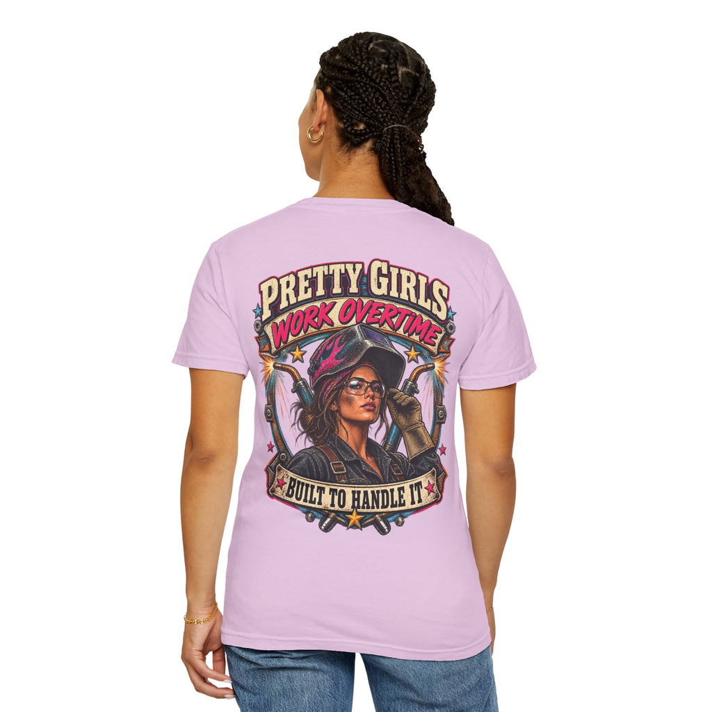 Pretty Girls Work Overtime Tee