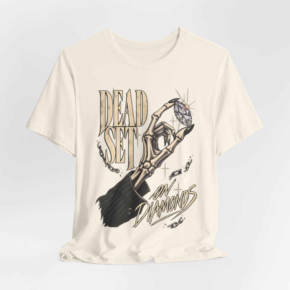 Dead Set on Diamonds Graphic Tee
