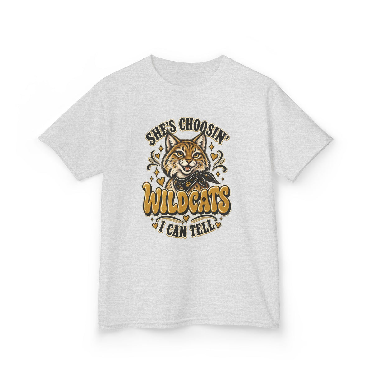 Youth She’s Choosin’ Wildcats, I Can Tell Vintage Graphic Tee