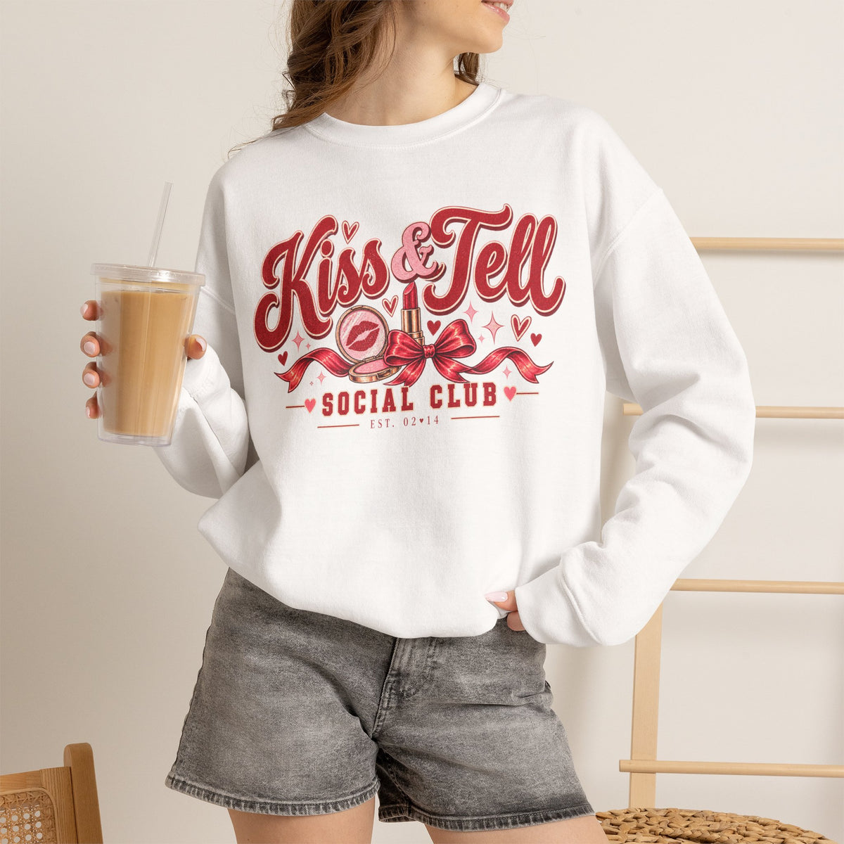Kiss & Tell Social Club Crewneck