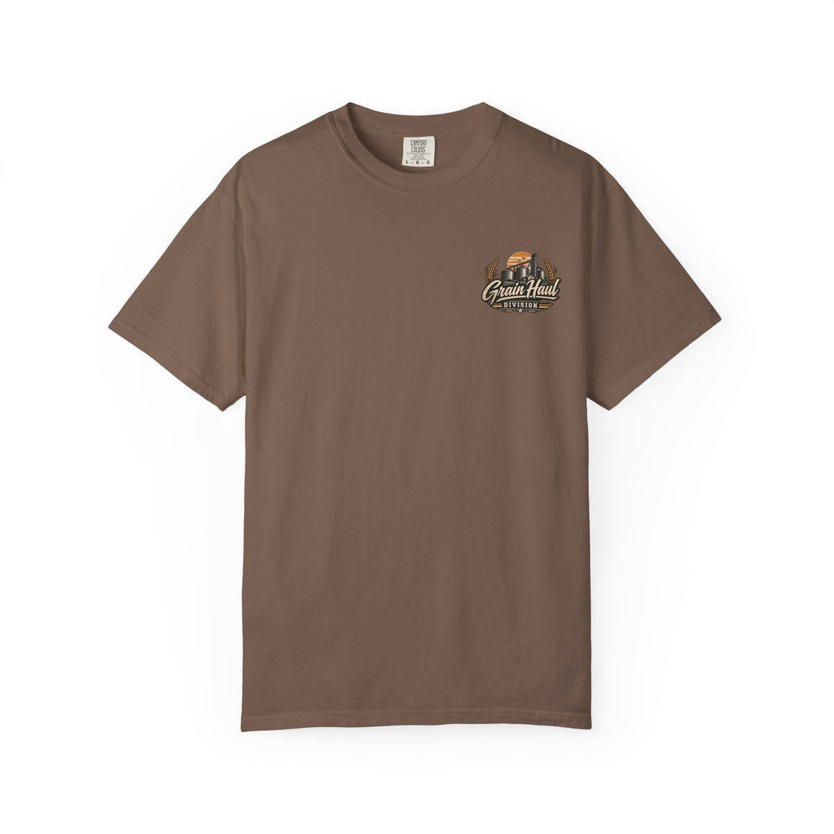 Harvest Run Grain Hauler Vintage Trucking Tee