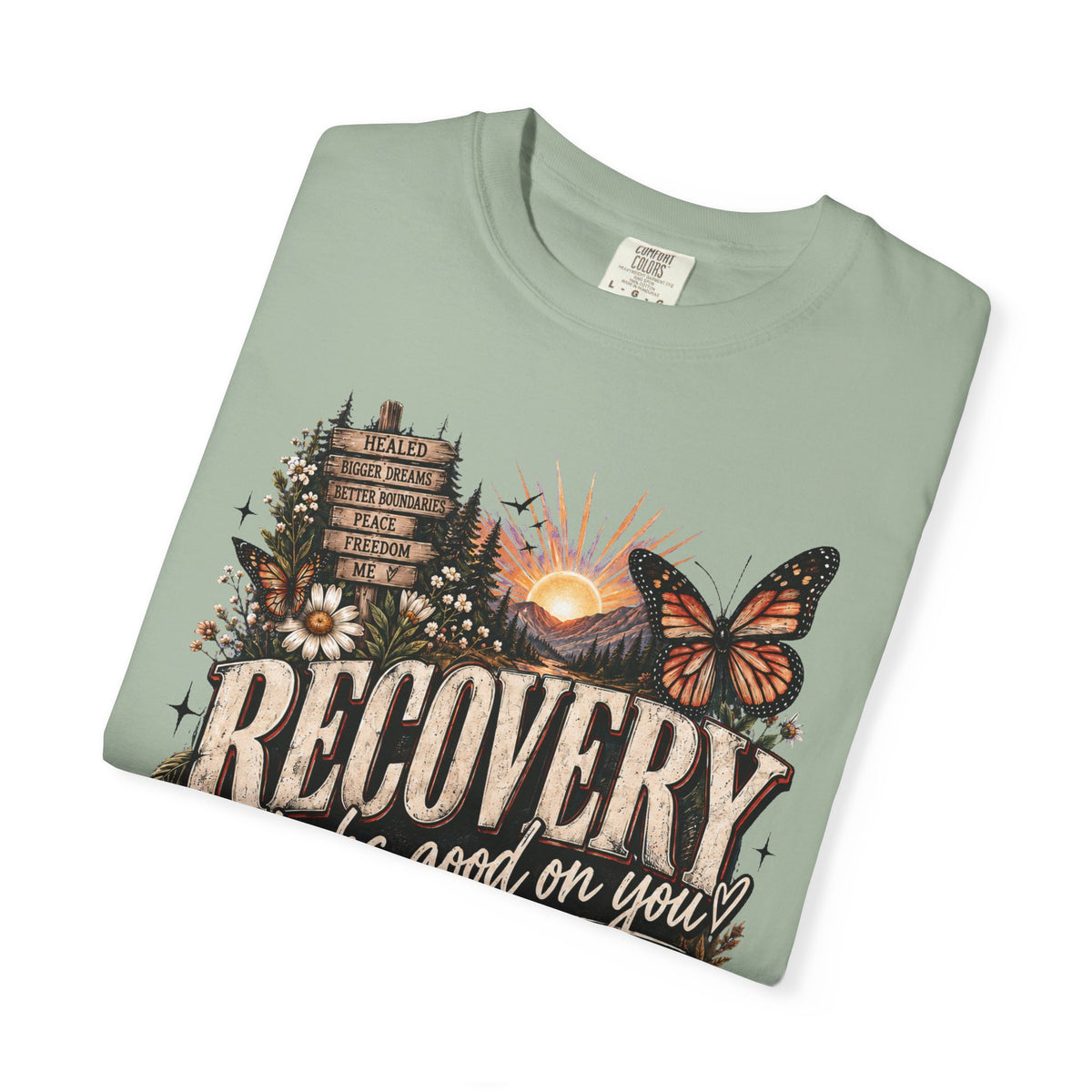Recovery Looks Good on You Vintage Graphic Tee