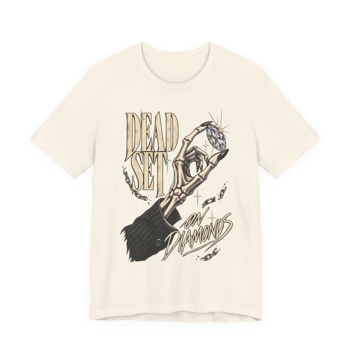 Dead Set on Diamonds Graphic Tee