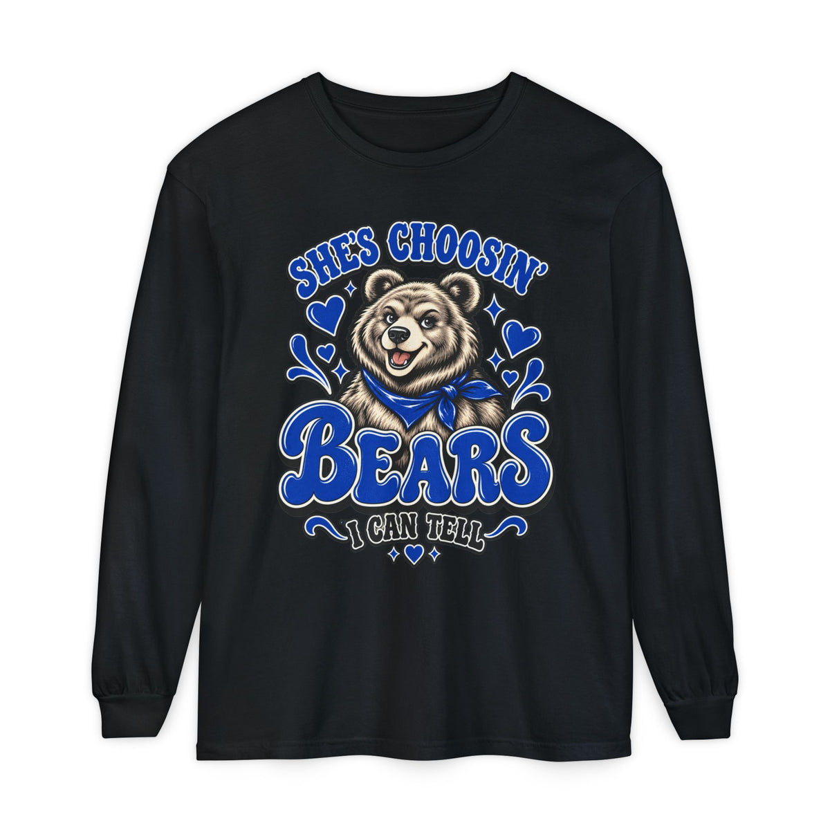 She’s Choosin’ Bears, I Can Tell Vintage Long-Sleeve Tee
