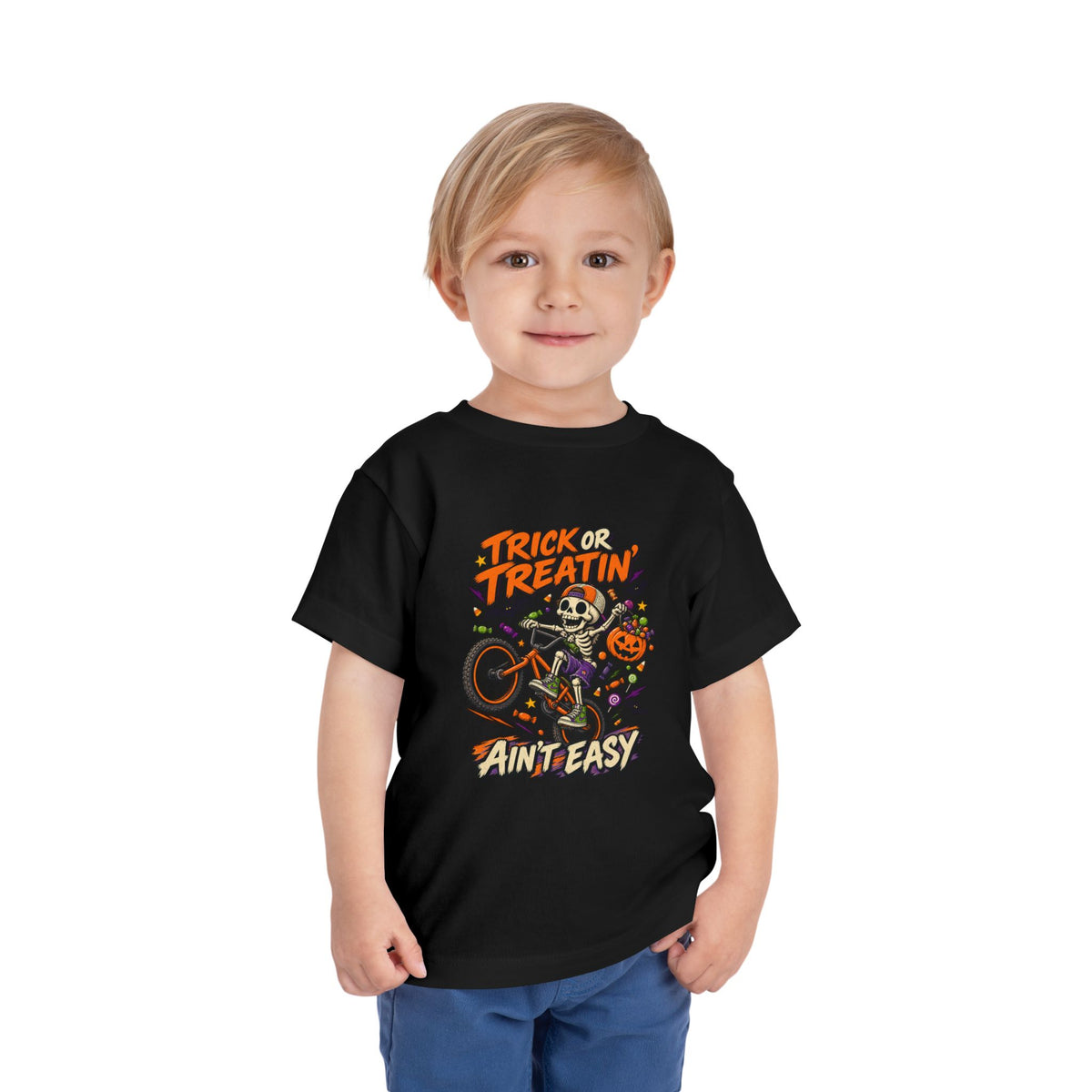 Trick or Treatin’ Ain’t Easy Toddler Tee