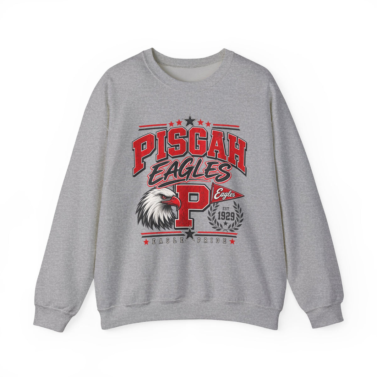 Pisgah Eagles Retro Varsity Crewneck