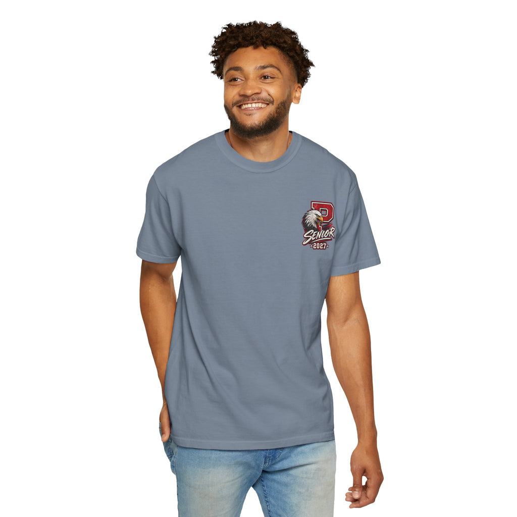 Pisgah Eagles Senior 2027 Camo Graphic Tee