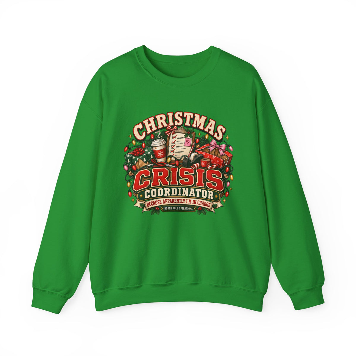 Christmas Crisis Coordinator Crewneck