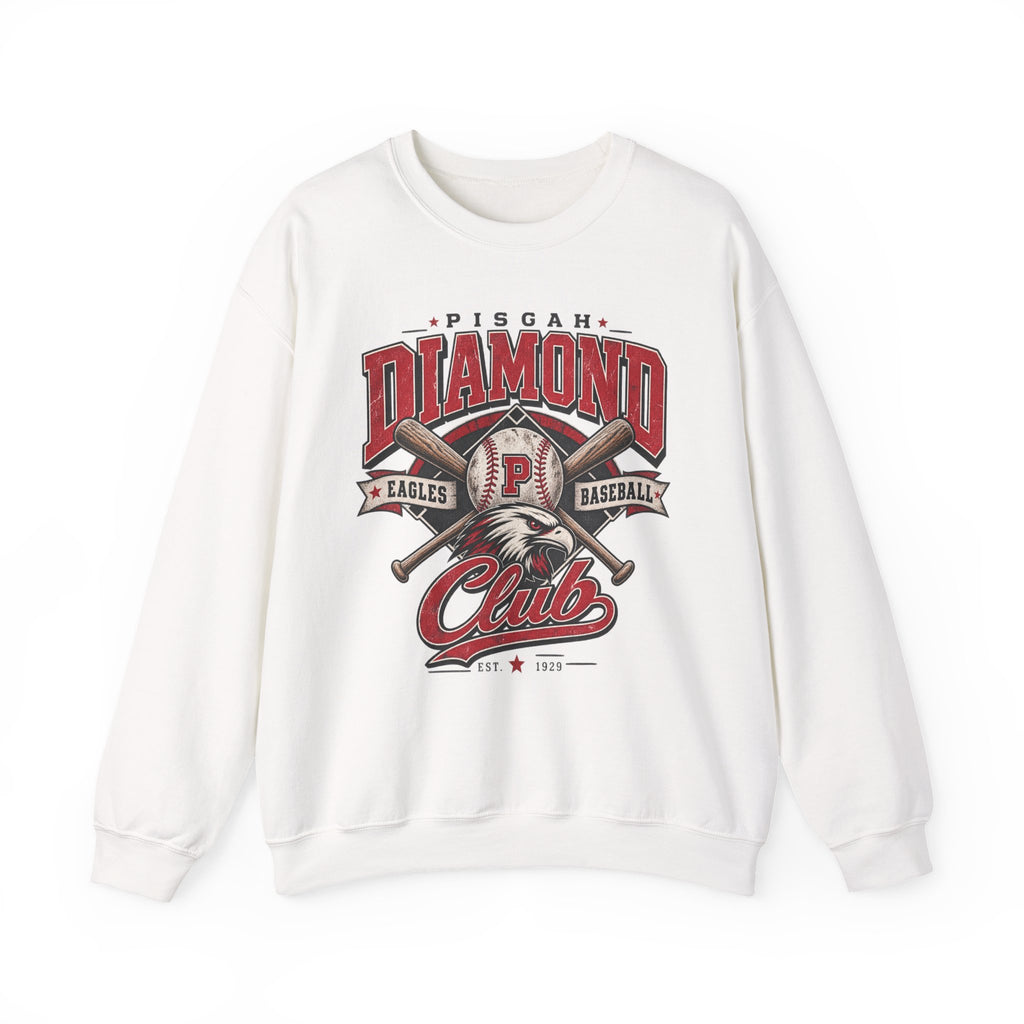 Pisgah Eagles Diamond Club Baseball Crewneck