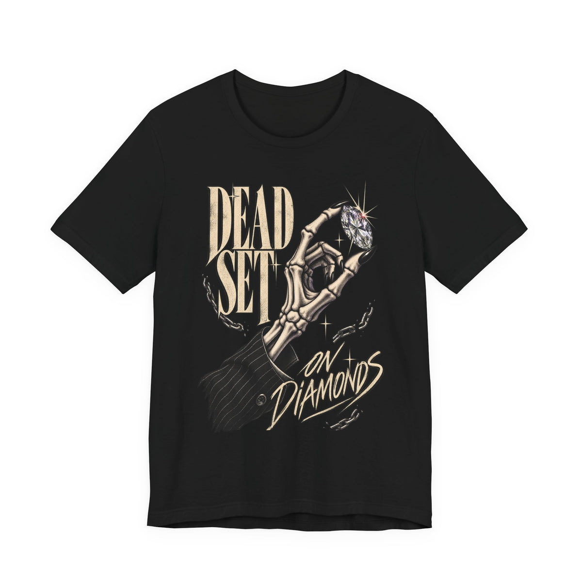 Dead Set on Diamonds Graphic Tee