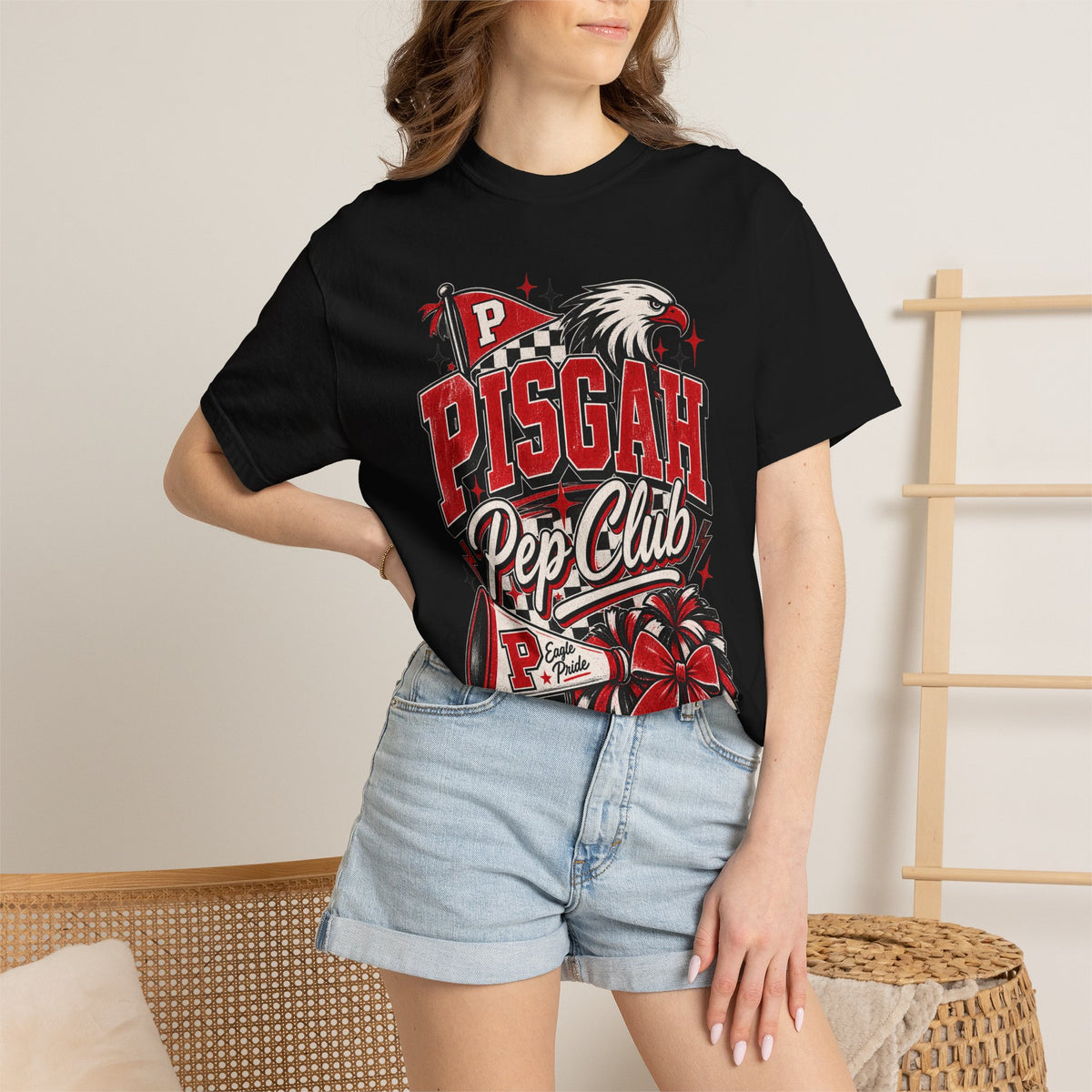 Pisgah Eagles Pep Club Graphic Tee