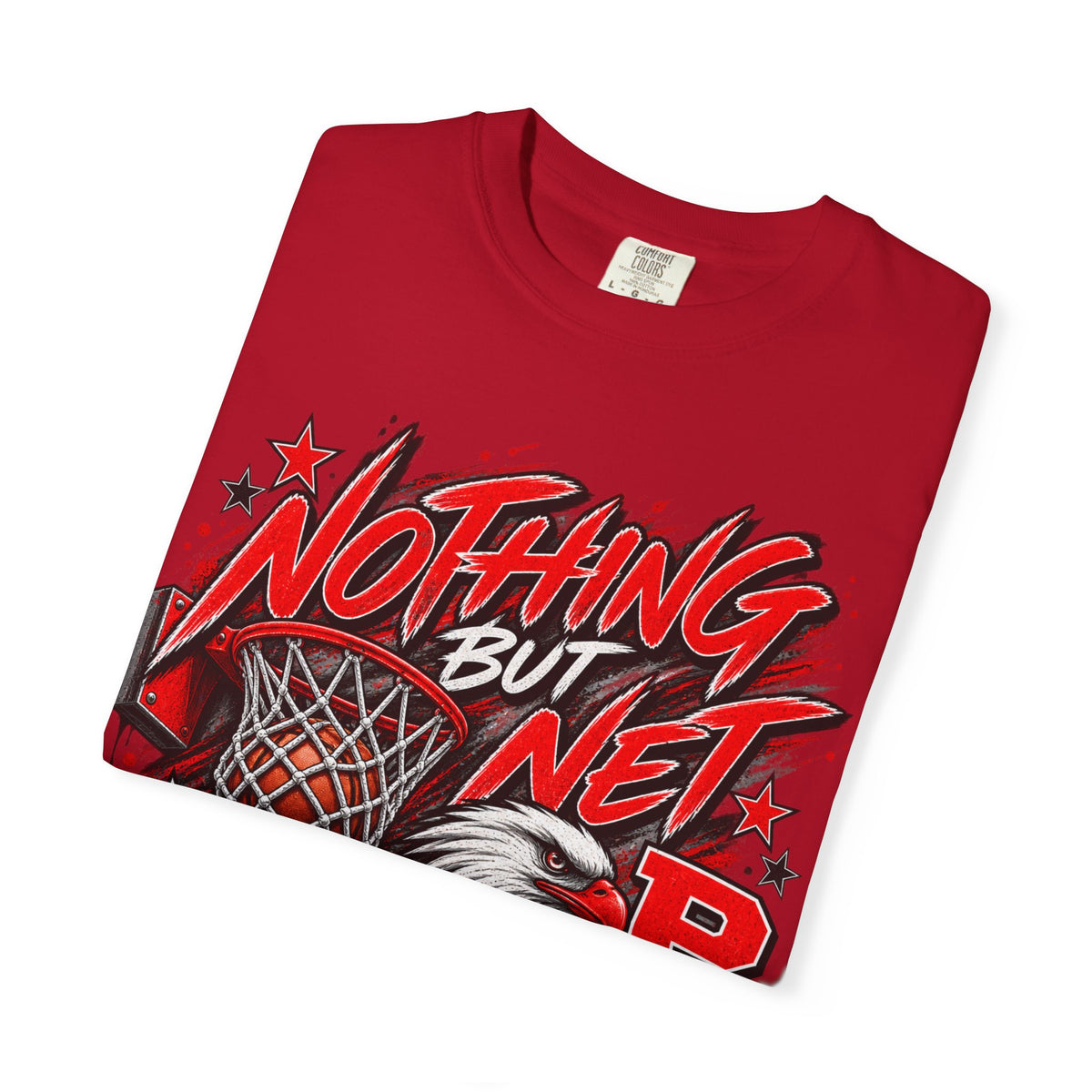 Pisgah Eagles Nothing But Net Basketball Graphic Tee