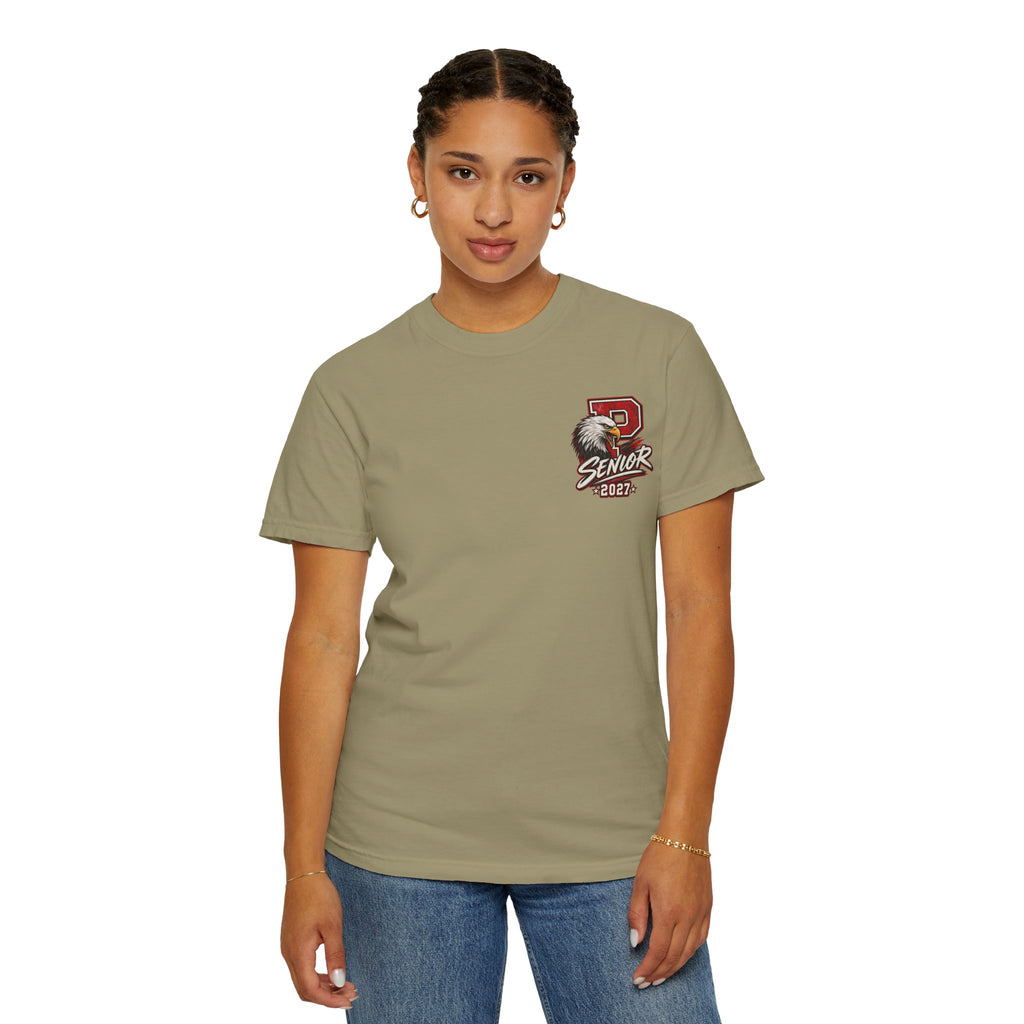 Pisgah Eagles Senior 2027 Camo Graphic Tee