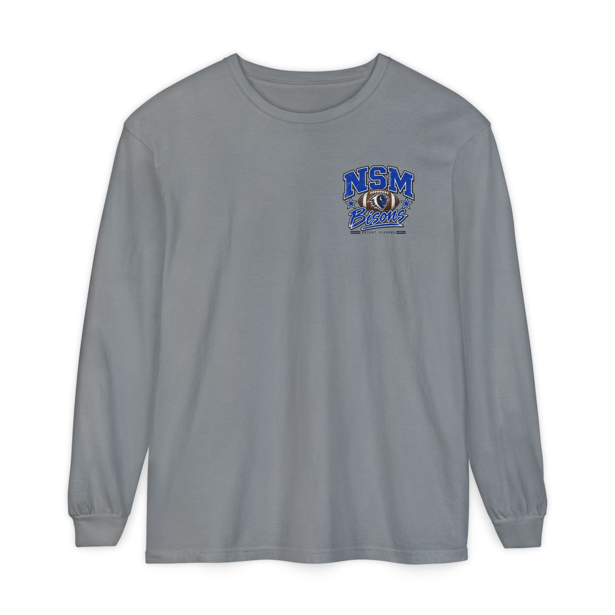 Friday Nights in Bison Country Comfort Colors Long Sleeve