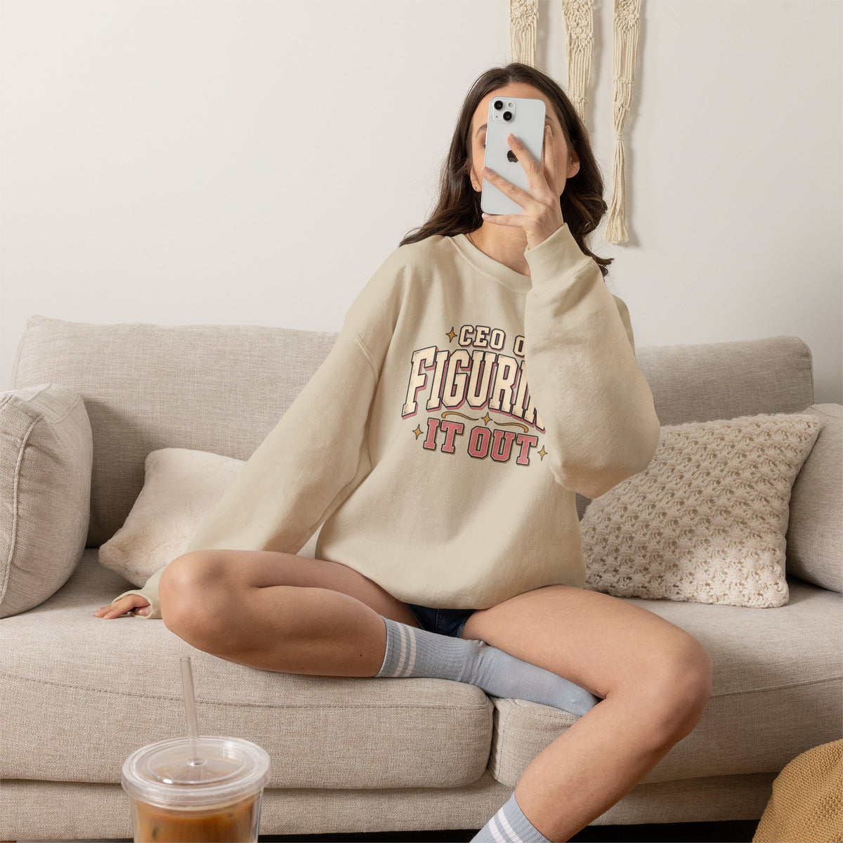 CEO of Figuring It Out Crewneck
