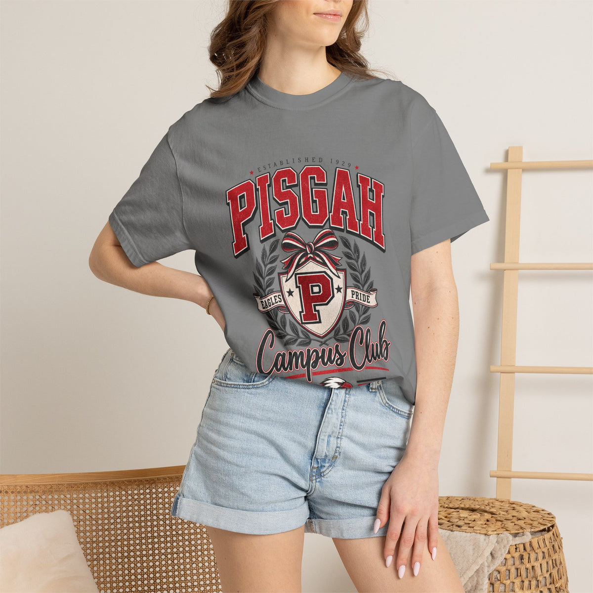 Pisgah Eagles Campus Club Graphic Tee