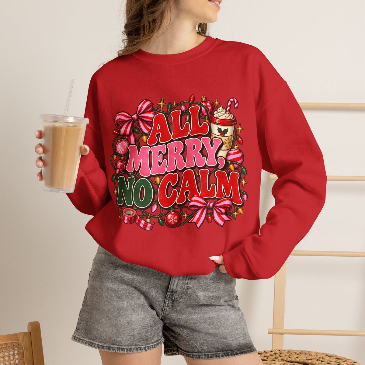 All Merry, No Calm Crewneck