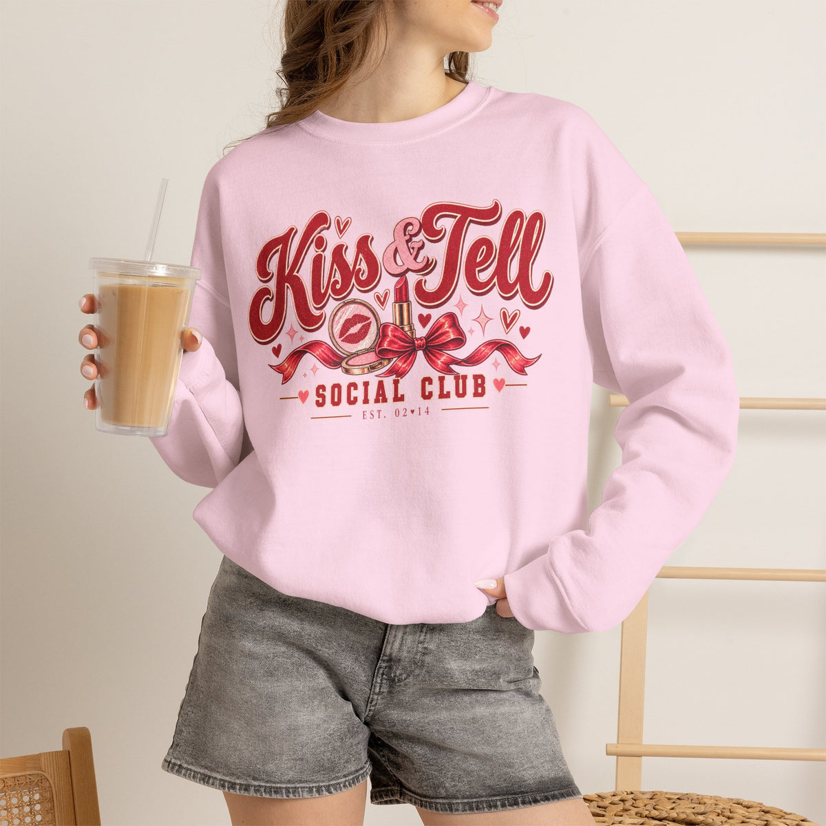Kiss & Tell Social Club Crewneck