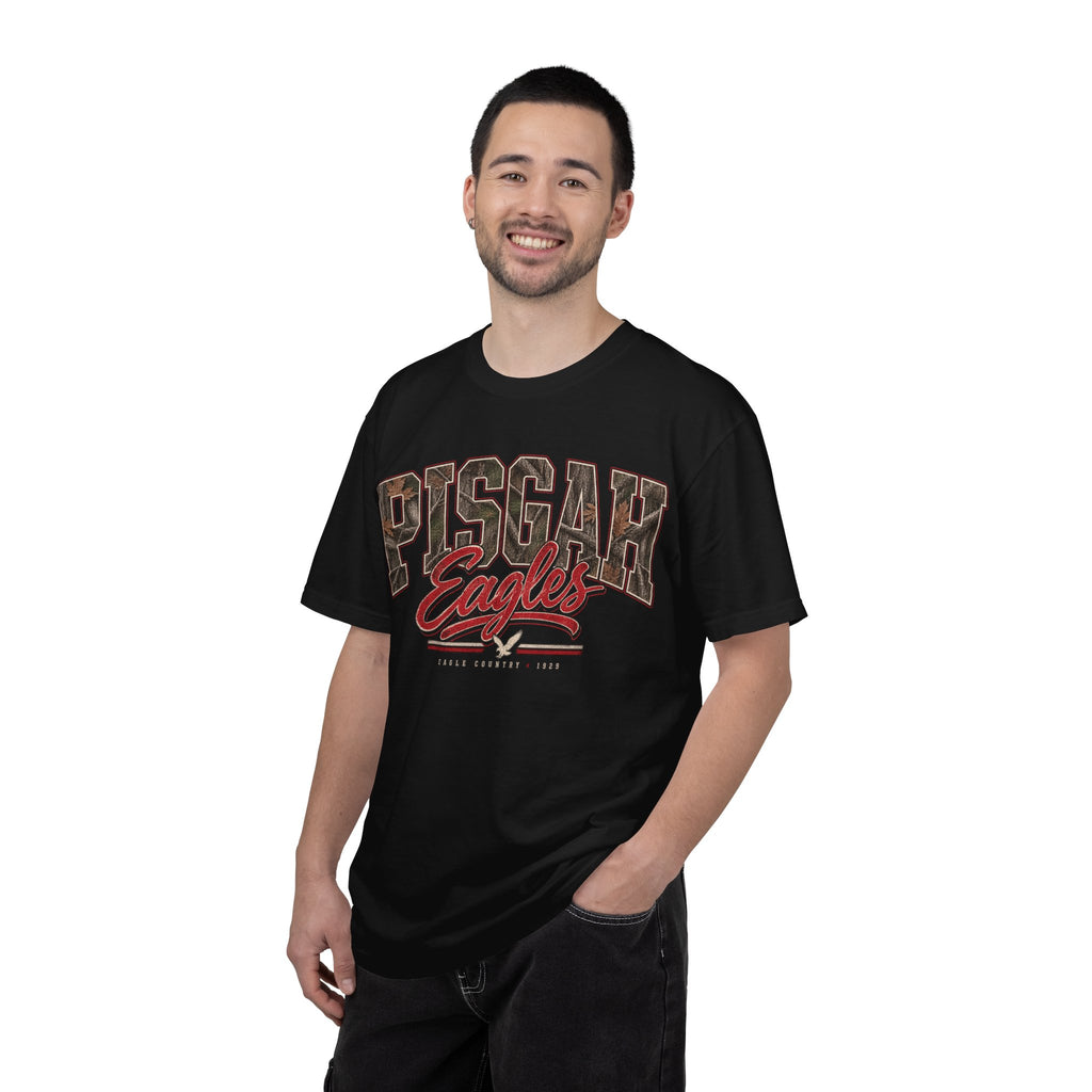 Pisgah Eagles Camo Country Graphic Tee