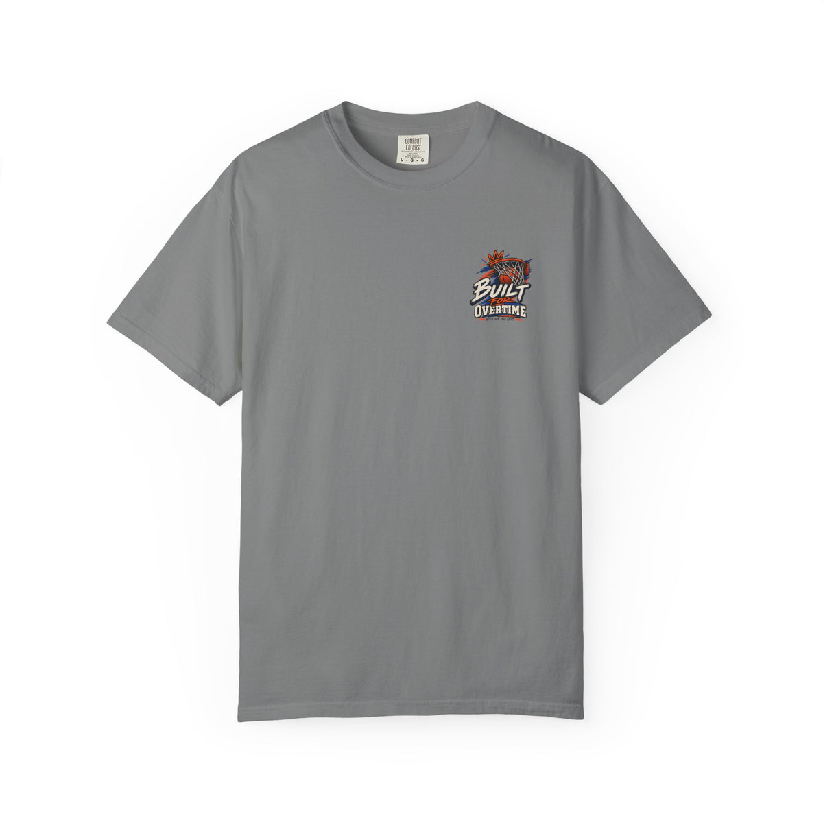 Built for Overtime Basketball Comfort Colors Tee