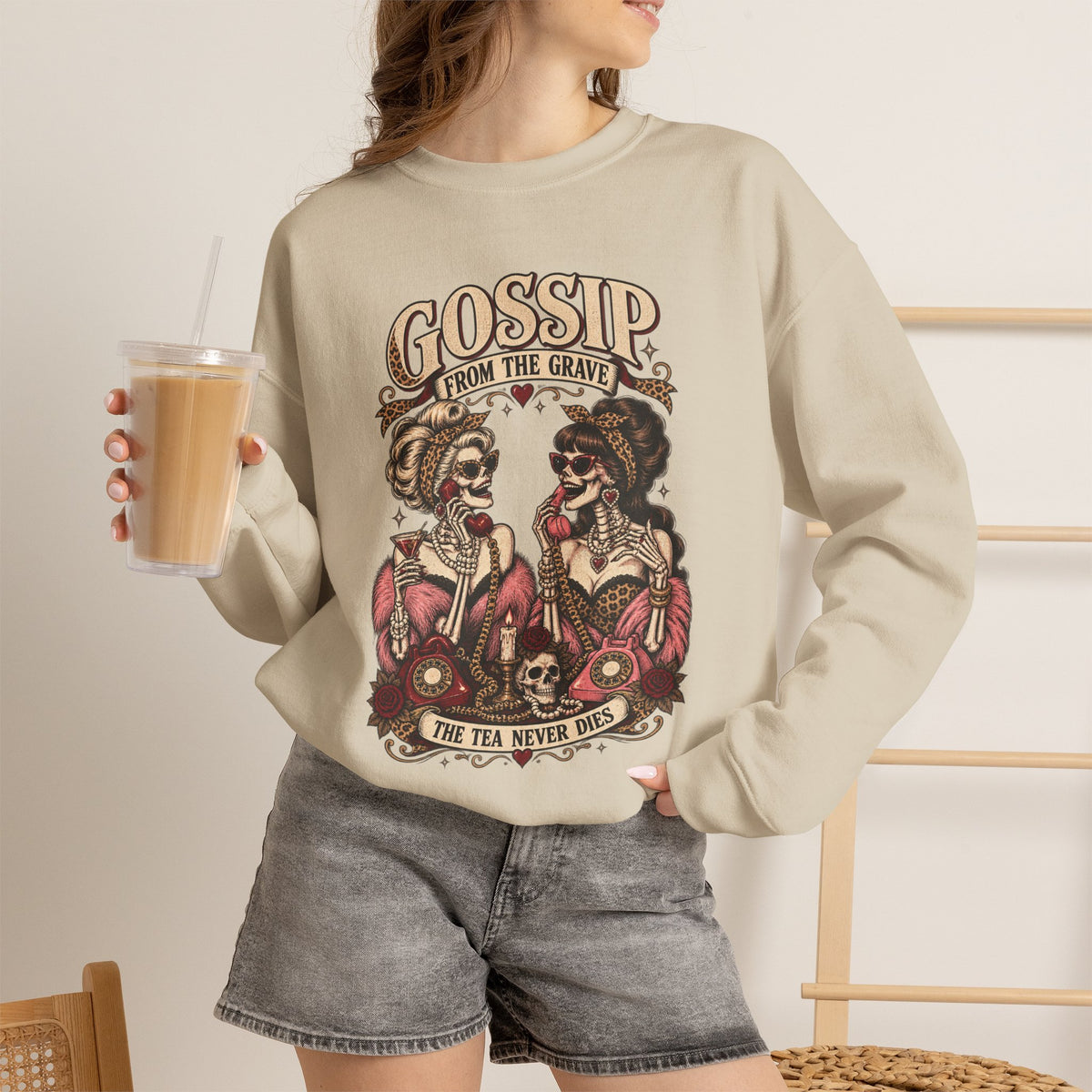 Gossip From the Grave Crewneck