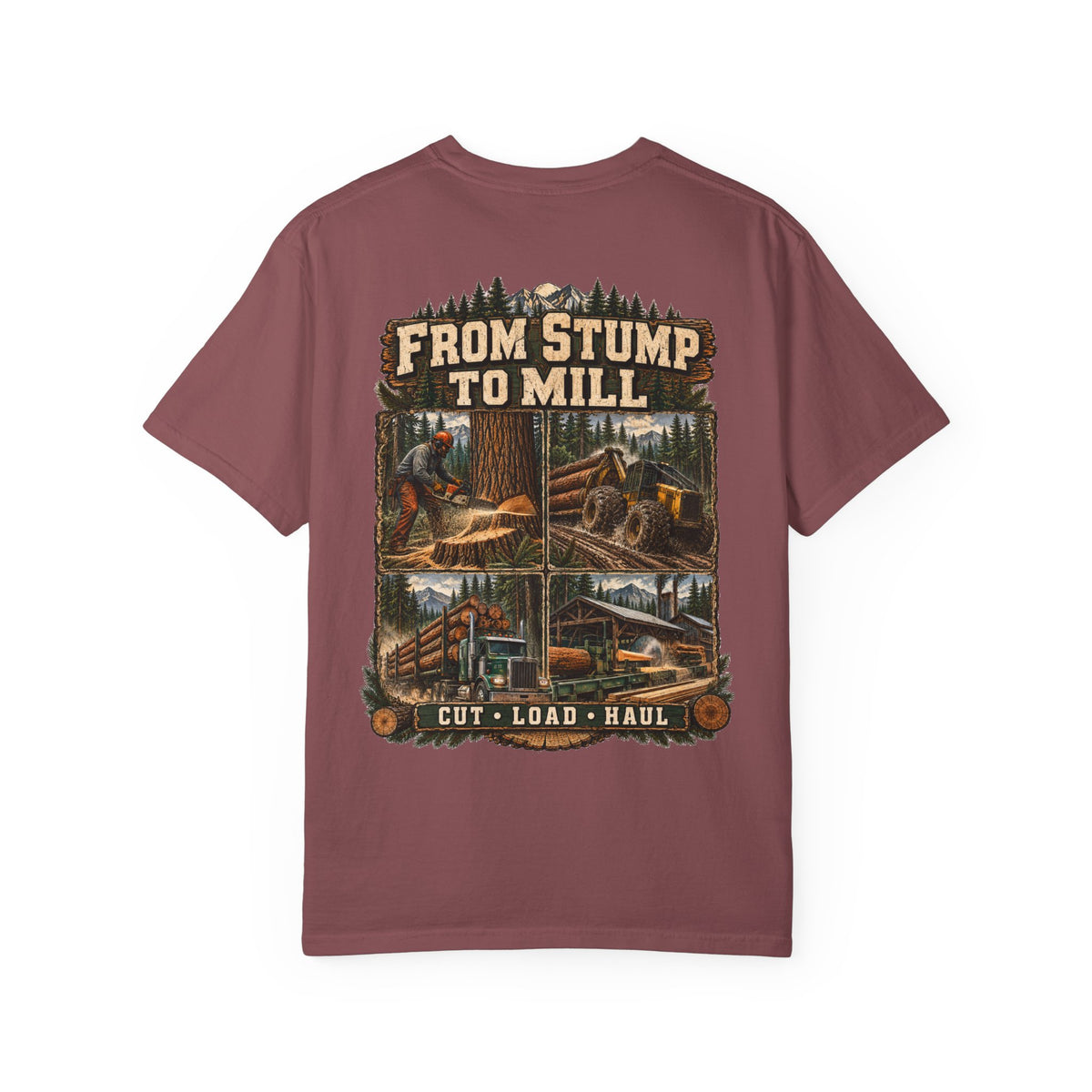 From Stump to Mill Tee