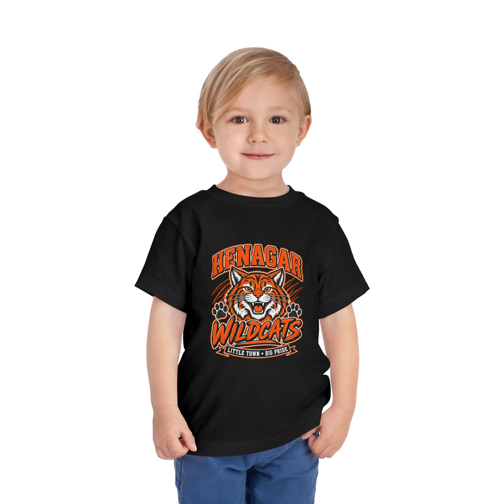 Henagar Little Wildcat Pride Toddler Tee