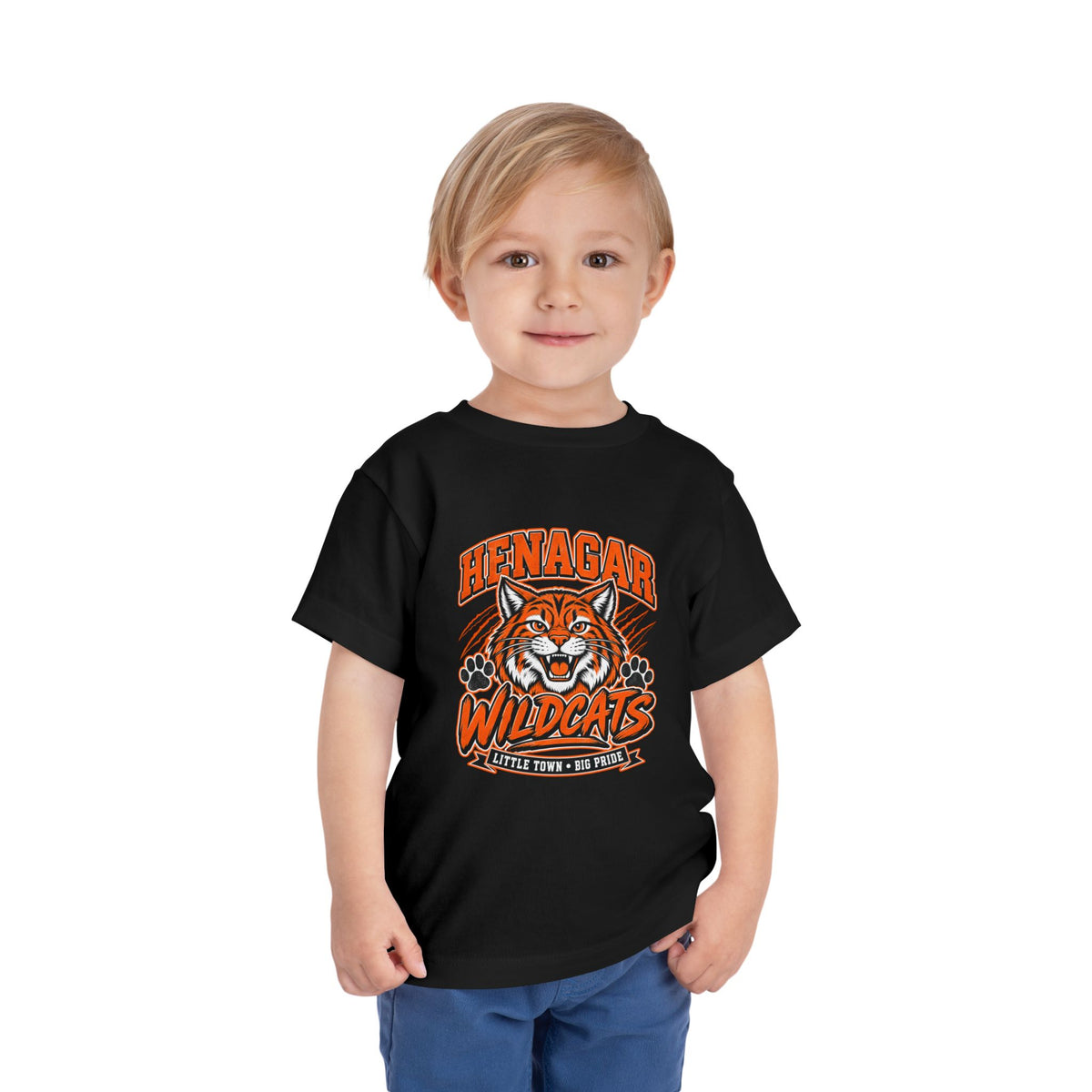 Henagar Little Wildcat Pride Toddler Tee