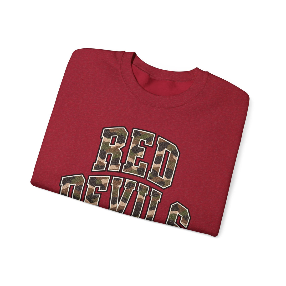 Red Devils Vintage Camo Crewneck Sweatshirt