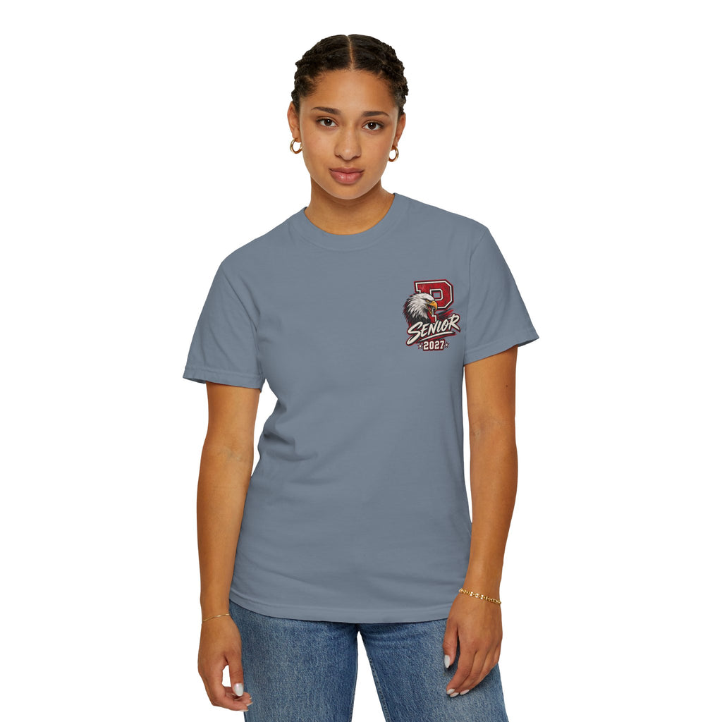 Pisgah Eagles Senior 2027 Camo Graphic Tee