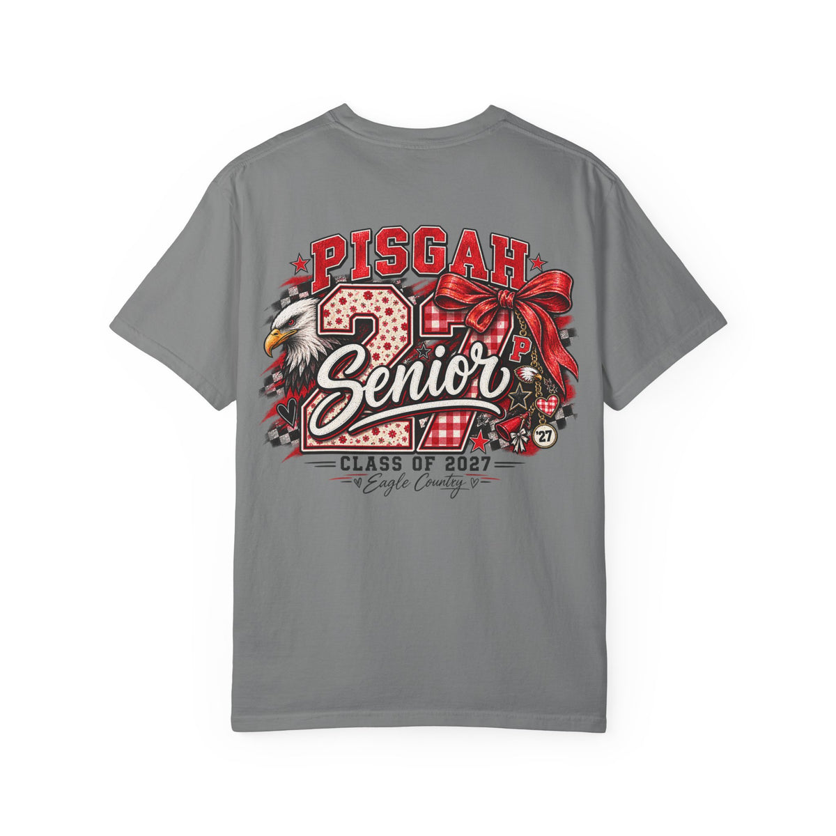 Pisgah Senior 2027 Bow & Bloom Graphic Tee