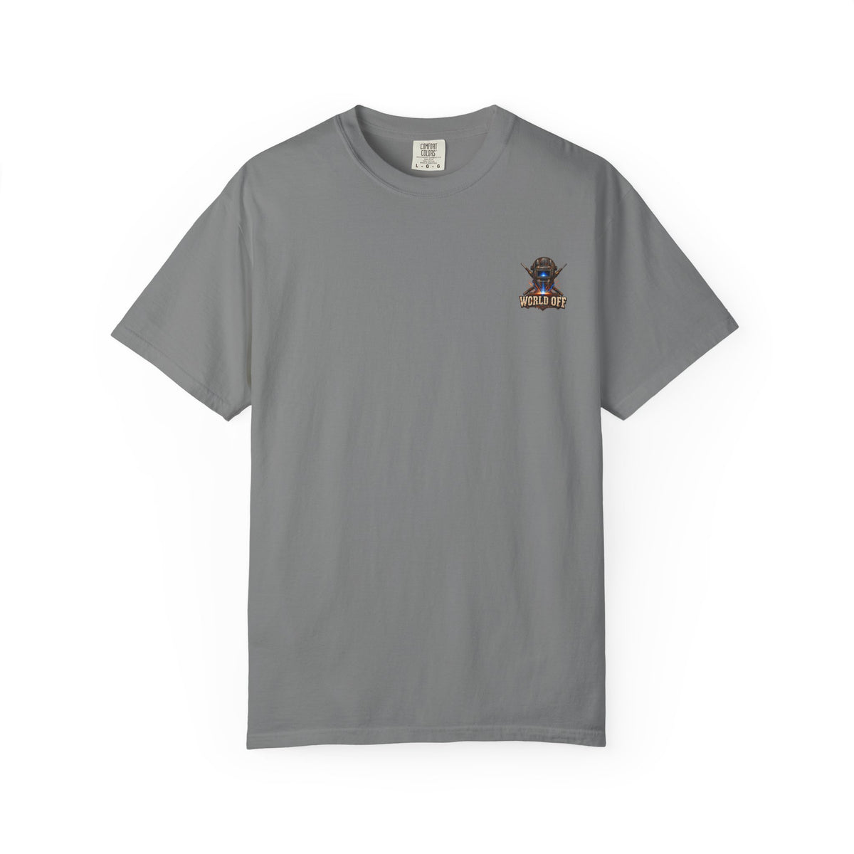 Hood Down, World Off Comfort Colors Welding Tee