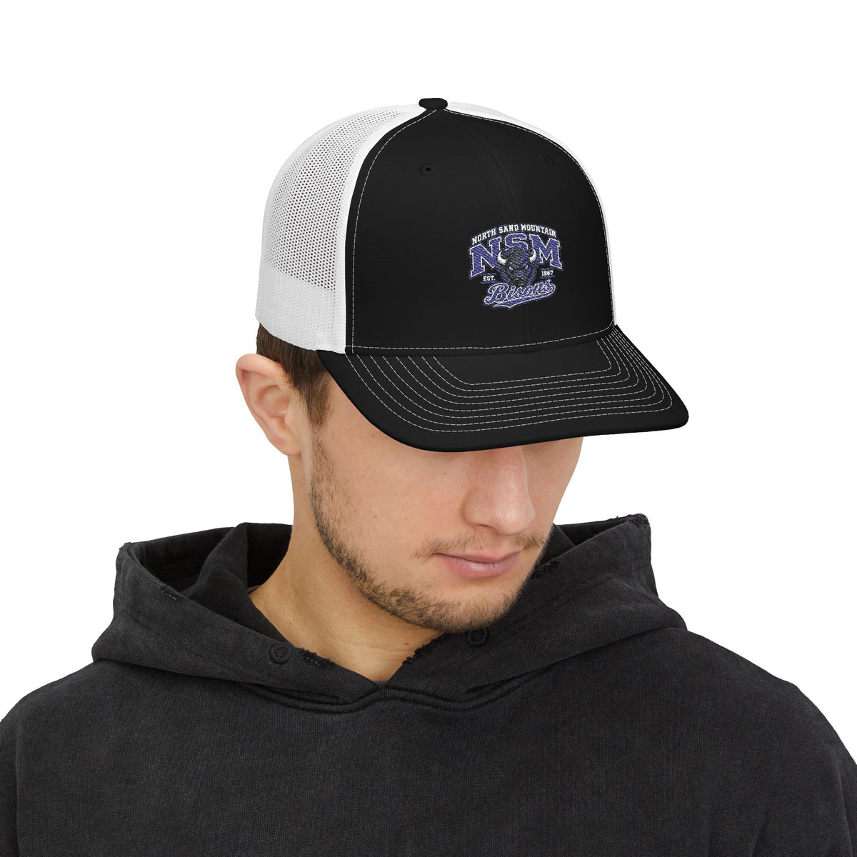 North Sand Mountain Bisons Varsity Richardson 112 Trucker Hat