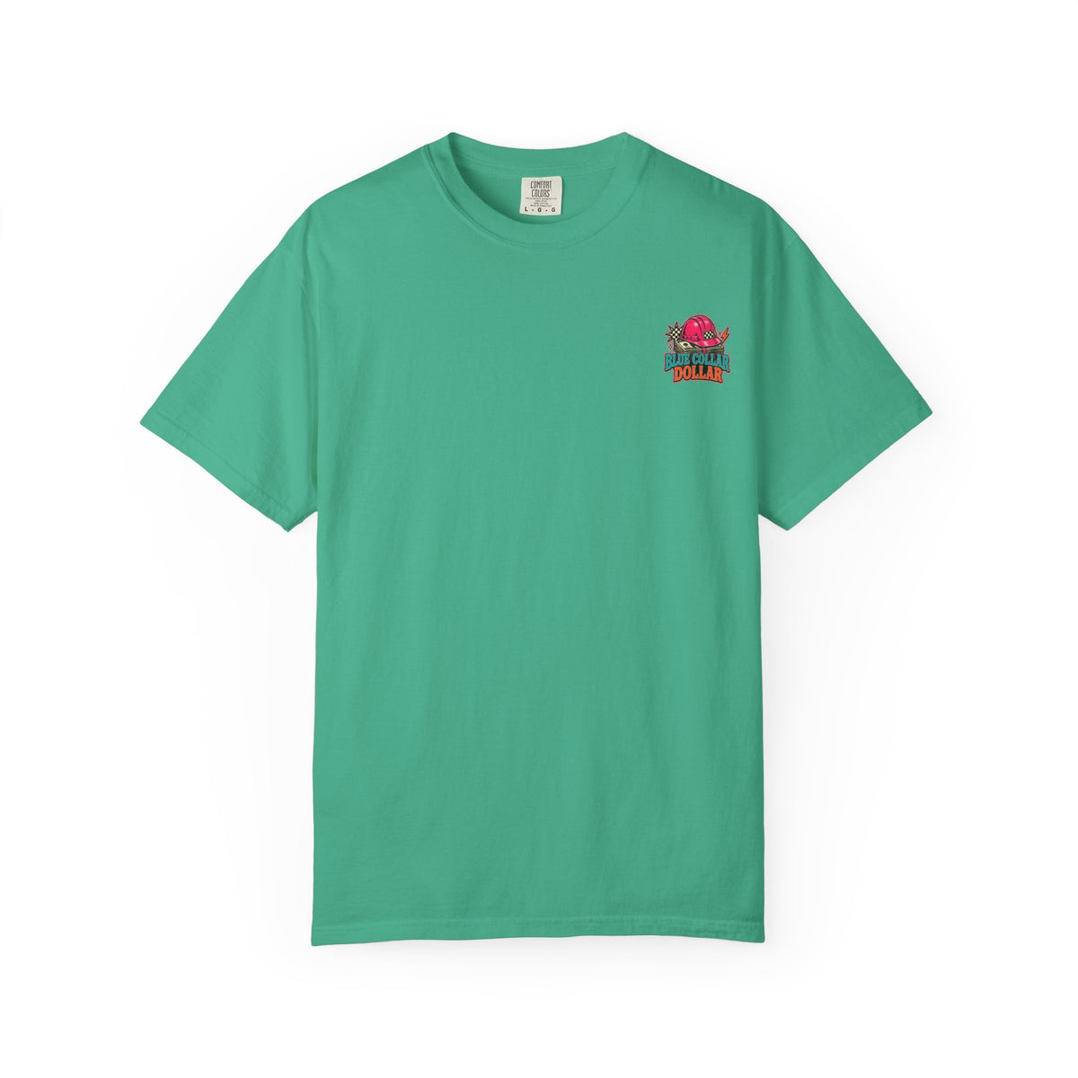 Spending That Blue Collar Dollar Pink Hard Hat Tee