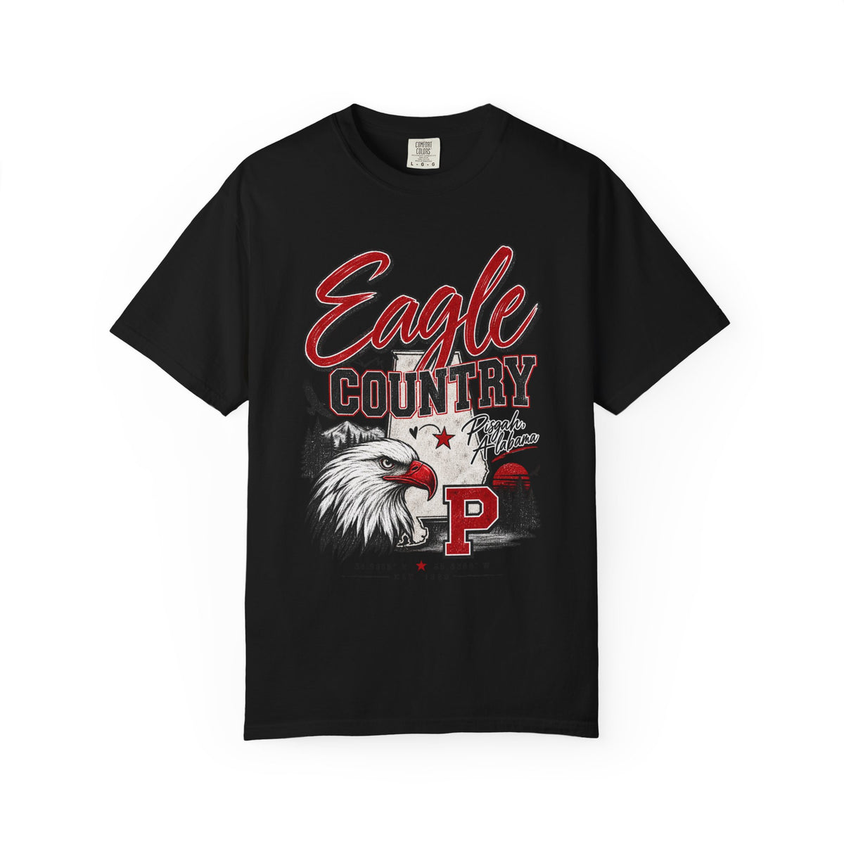 Eagle Country Pisgah Hometown Graphic Tee