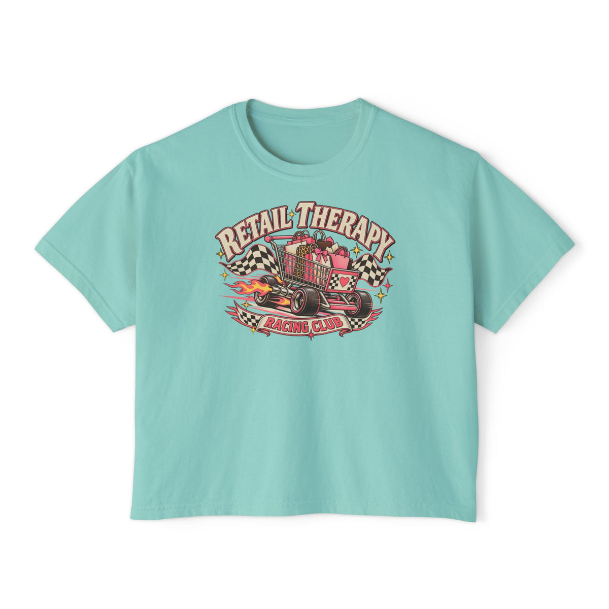 Retail Therapy Racing Club Boxy Tee