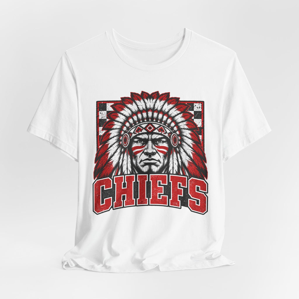 Vintage Chiefs Red & Black Graphic Tee