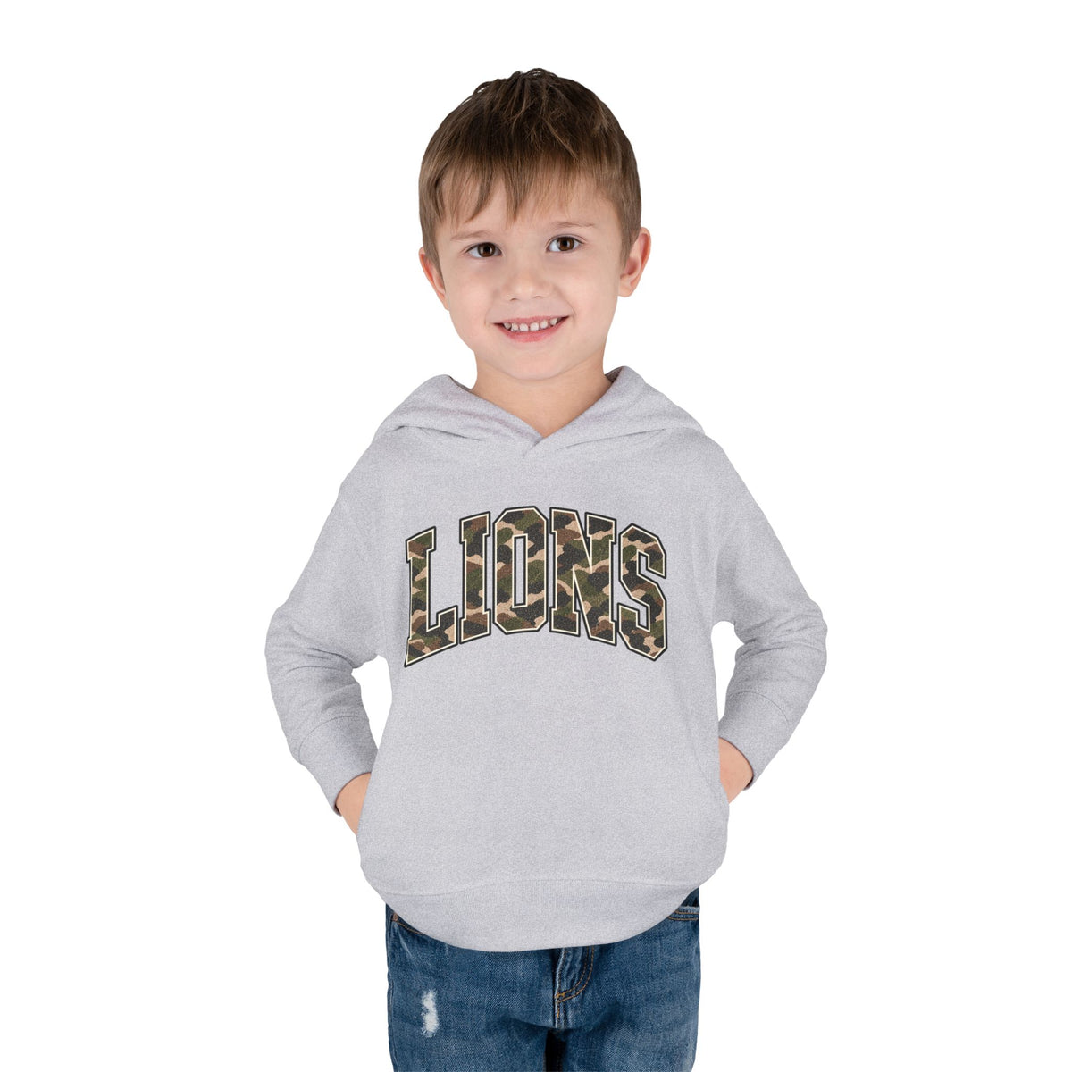 Toddler Lions Vintage Camo Hoodie