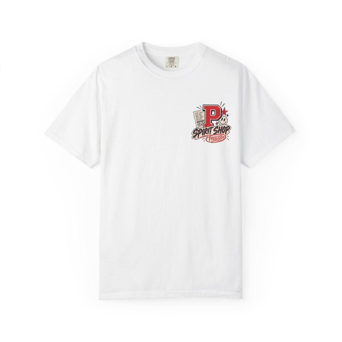 Pisgah Eagles Spirit Shop Receipt Comfort Colors Tee