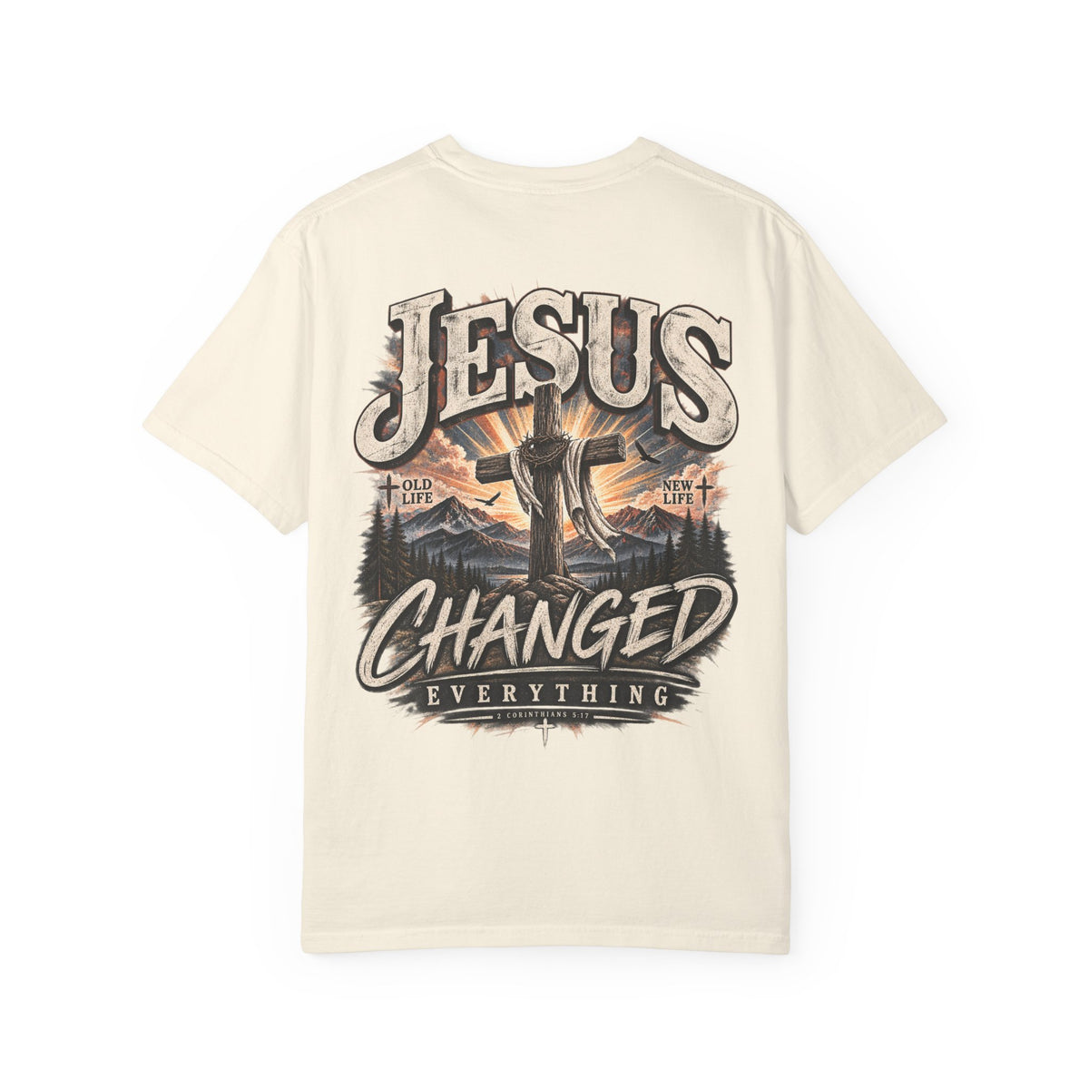 Jesus Changed Everything Vintage Faith Tee